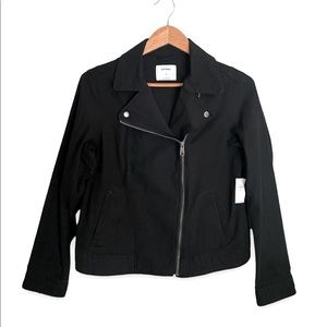 Old Navy Black Zippered Jacket NWT